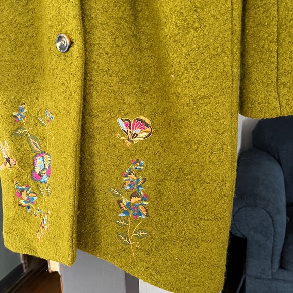 Sundance Wool blend fairy whimsical peacoat - Picture 6 of 14